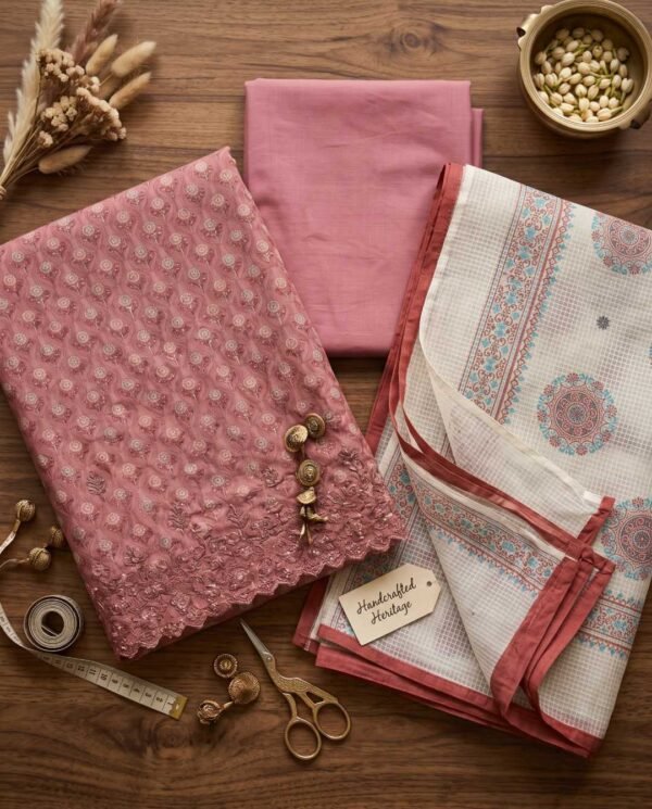 Dusty Rose Unstitched Suit Dusty Rose Unstitched Suit