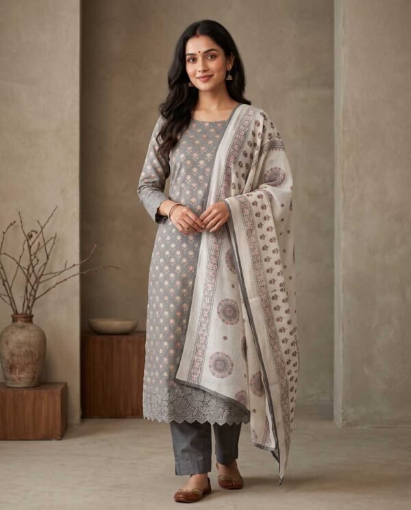 Gray Unstitched Suit