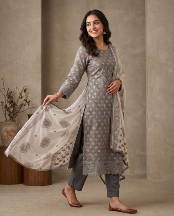 Gray Unstitched Suit