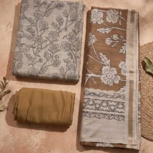 Pure Tusser Unstitched Suit