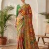 Green Silk Saree