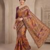 Regal Wine Silk Saree