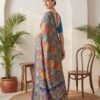 Blue Silk Saree