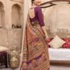 Regal Wine Silk Saree