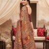 Coffee Brown Silk Saree