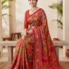 Orange Silk Saree
