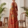 Maroon Silk Saree