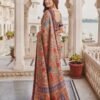 Coke Multicolored Printed Silk Saree