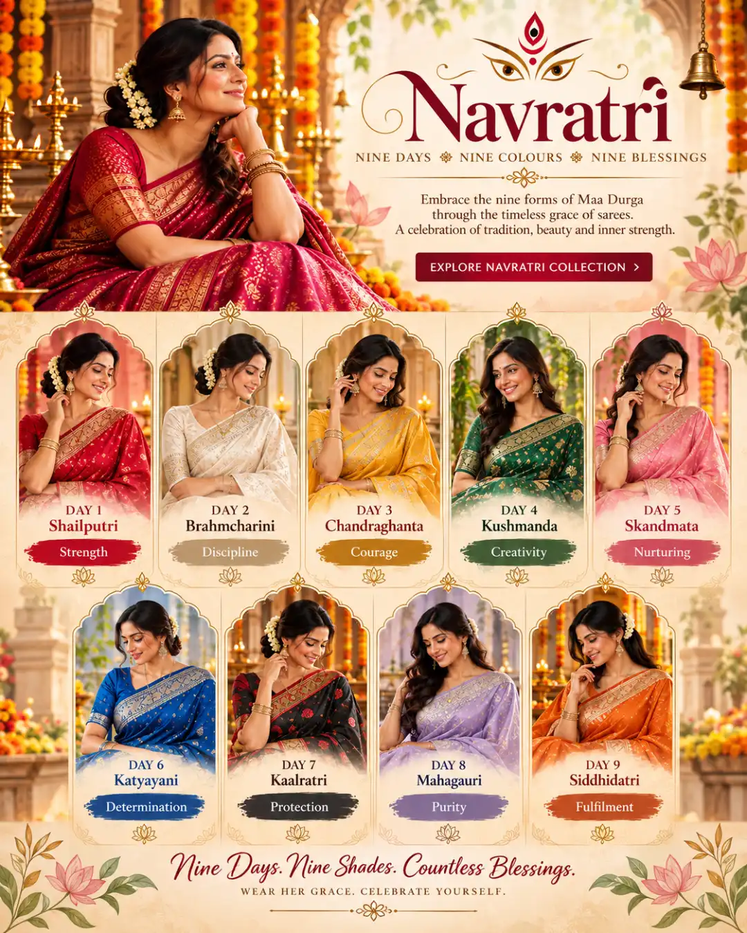 Navratri_ Nine Colours, Nine Blessings