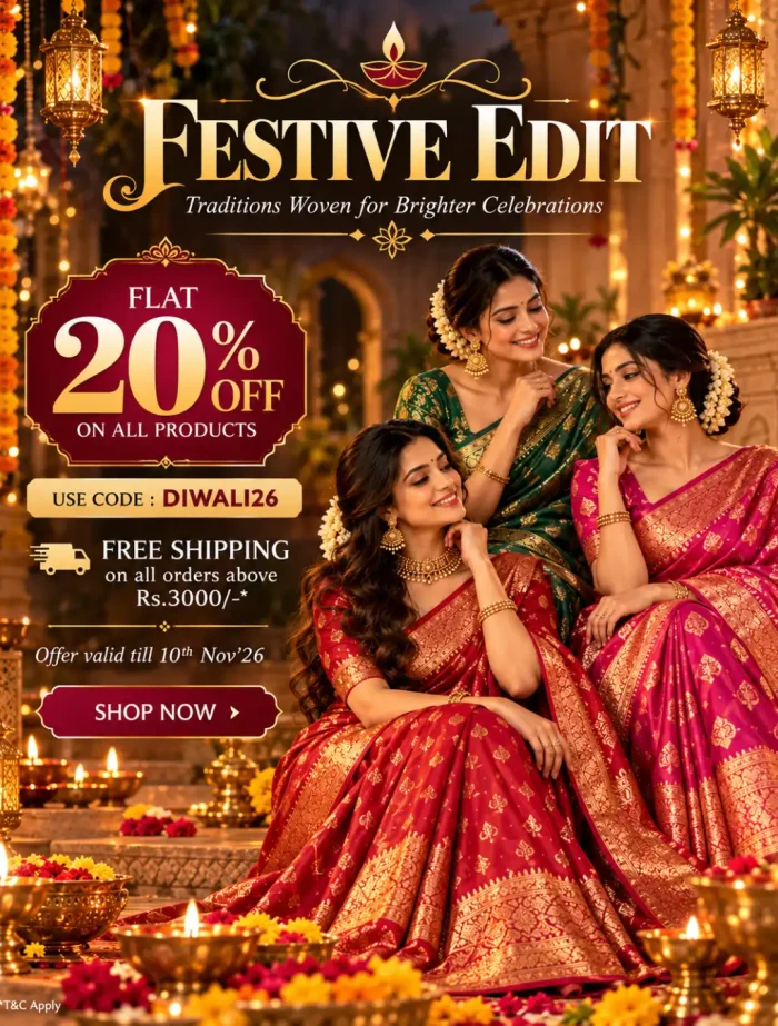Diwali Festive Edit Fashion Banner